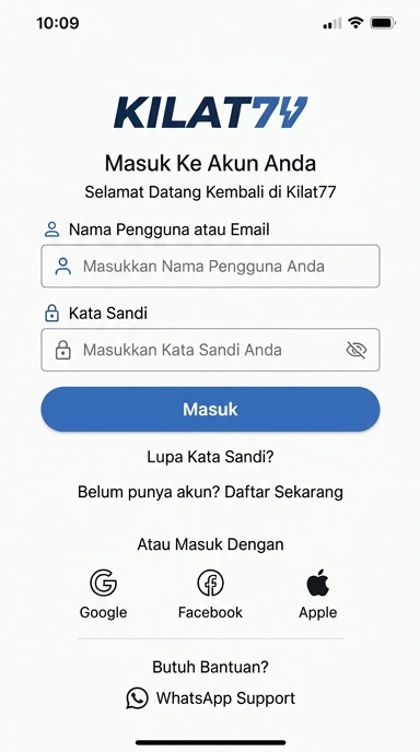 Masuk Akun Kilat77 dengan Mudah dan Cepat